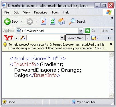 Serialization in Windows Forms Gradient Label