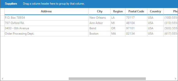 Programmatic filtering