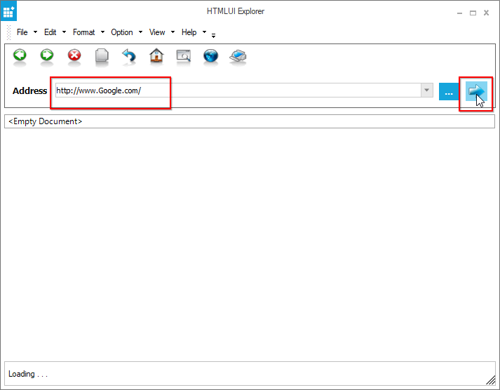 HTMLUI control not supports the