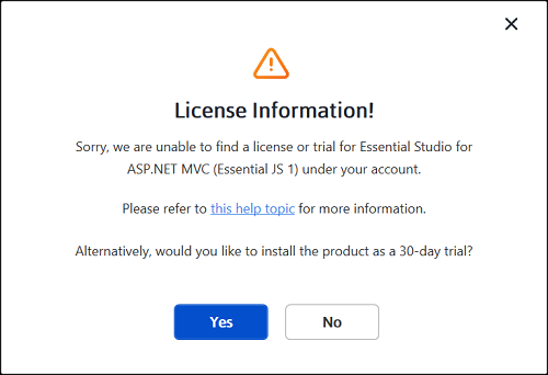 Warning Message