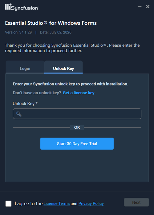 Product key