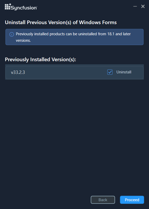 Advanced options