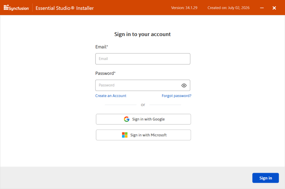 Login wizard install
