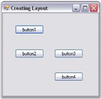 Drag and drop the child controls to arrange in layout manager