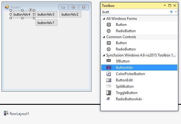 Adding child controls to flow layout