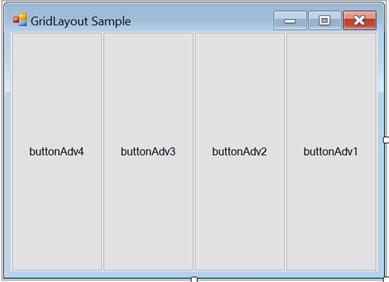 Adding child controls in GridLayout