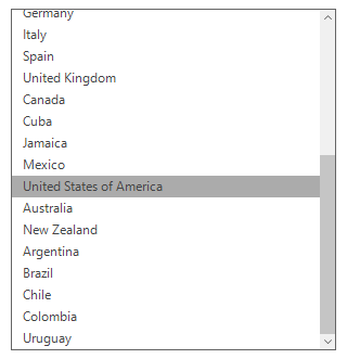 ListView with Office2016Colorful theme