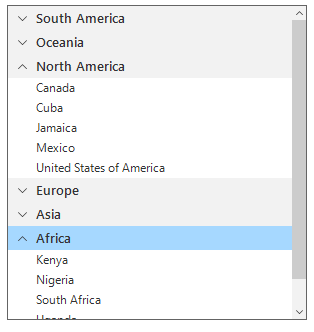 Sorting in WF SfListView Control