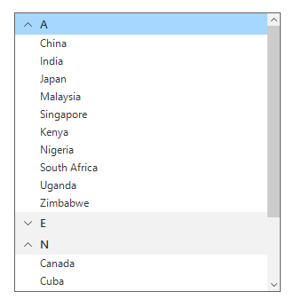 ListView Grouping3