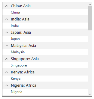 ListView Grouping4