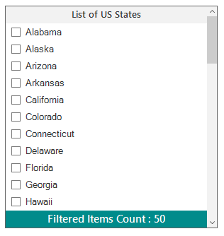 Footer Appearance in WinForms Listview