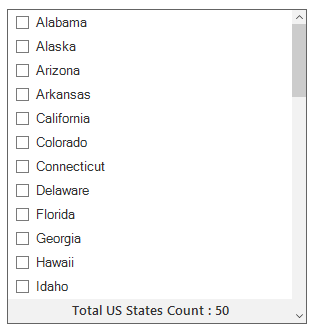 Summary Text in WinForms Listview