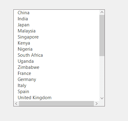 ScrollbarCustomization