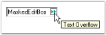 Set the tooltip of overflow indicator to WF MaskedEditBox control