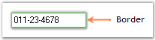 Set the border style to the WF MaskedEditBox