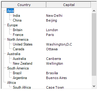 Windows Forms MultiColumnTreeView showing root lines