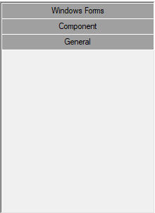 WinForms GroupBar control