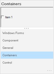 GroupBar flat look appearance