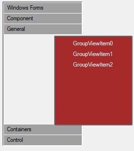 Drag and drop the GroupBar control