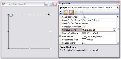 Add a GroupBar Item