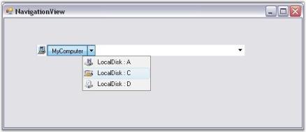 Drop-down selection
