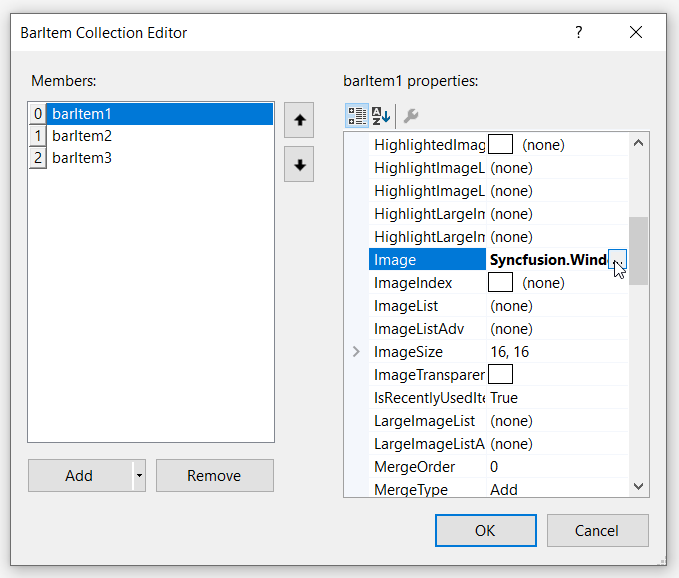 Adding the PopupMenu