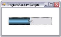 Border settings in Windows Forms Progress Bar control