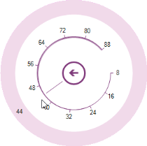 Radial Menu Slider