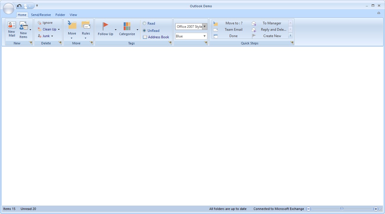 WindowsForms Ribbon Office 2007 Style