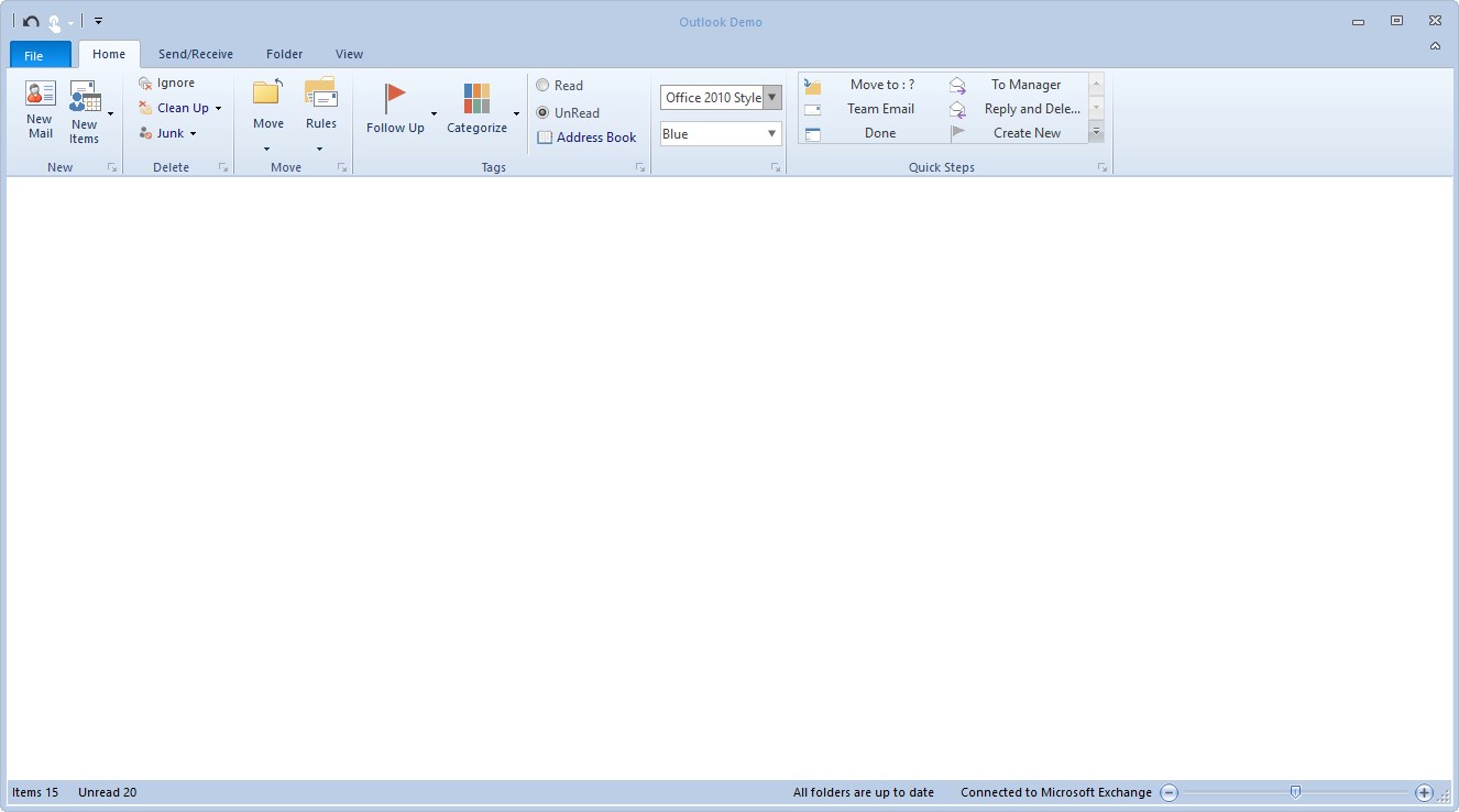 WindowsForms Ribbon Office 2010 Style