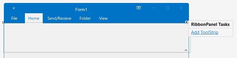 Adding tabs through designer