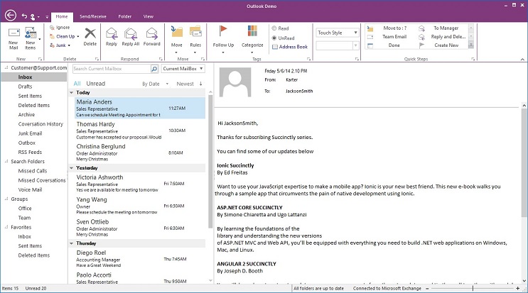 Windows Forms Ribbon Touch Support