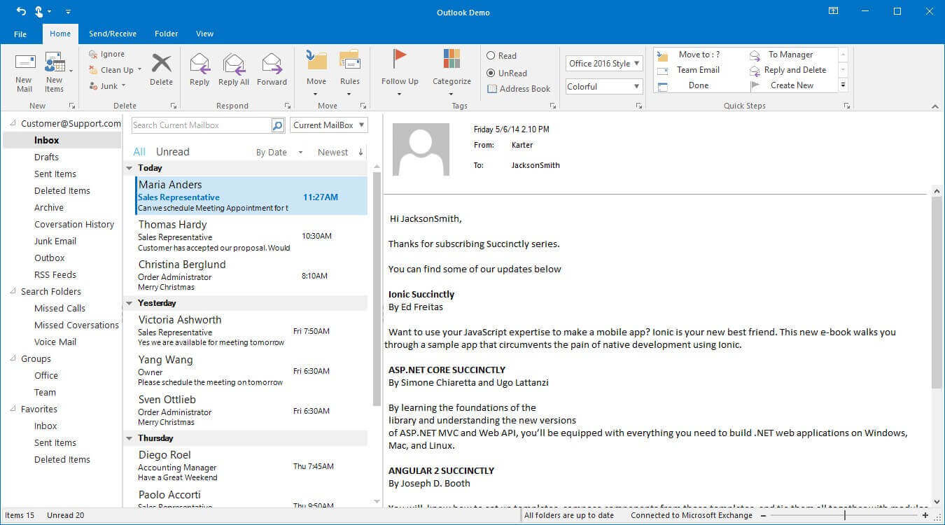 Ribbon in Show Tabs and Commands mode
