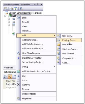 Adding appointment in Winforms Scheduler