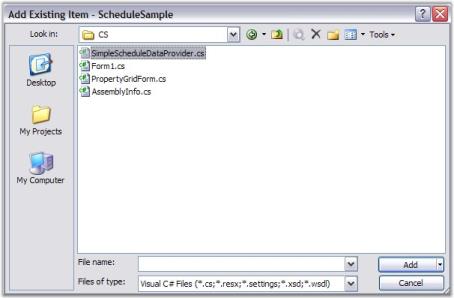 Adding appointment in Winforms Scheduler