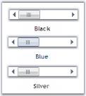 Winforms showing the visual style applied the office2007colorschem in scrollframe