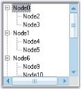 Winforms showing the custom color in scrollframe