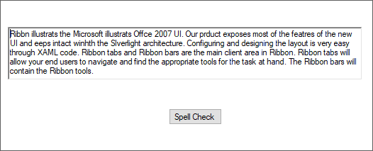 Configure WindowsForms Spell Checker into RichTextBox control