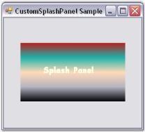 Splash panle setting in WinForms Splash Screen