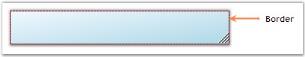 Border settings in Windows Forms Status Bar