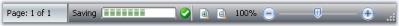 Black color scheme for WindowsForms Status Strip