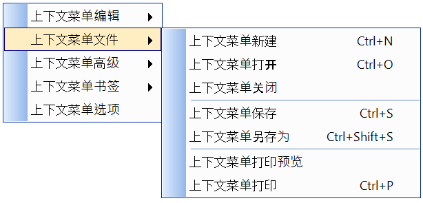 Localized context menu in Syntax Editor