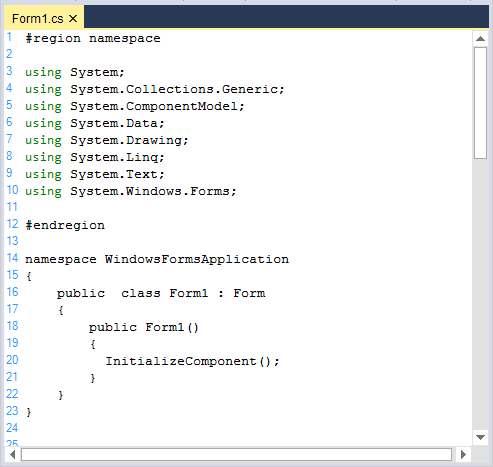 Highlight keywords in syntax editor