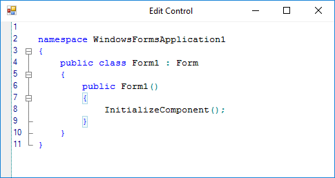 Bracket highlighting as like visual studio in syntax editor