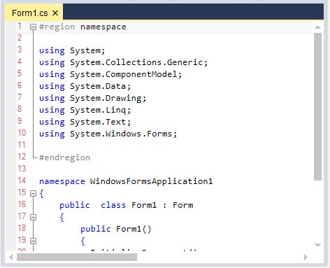 Display line numbers with customized font in syntax editor