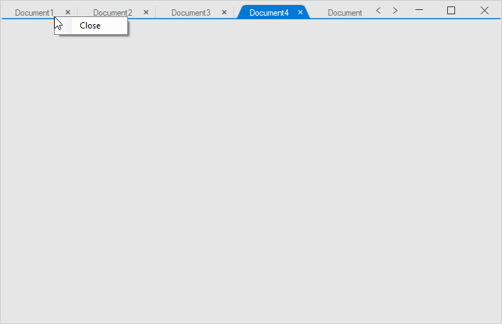 Winforms showing the contextmenu in tabbed form