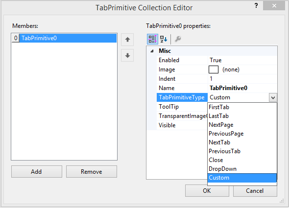 Custom primitive type