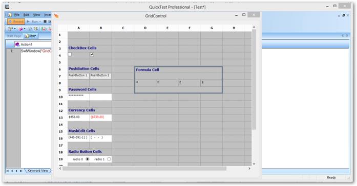 Running the record based on given application folder