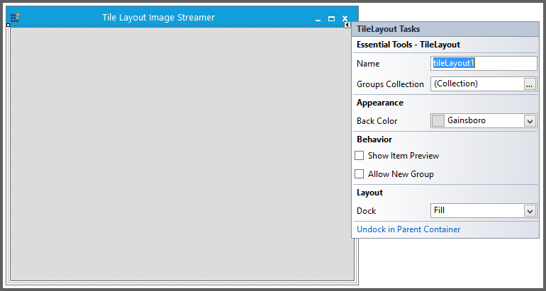 Select groups collection