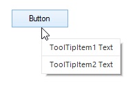 Shown the separator of the tooltipitems can be customized in winforms tooltip